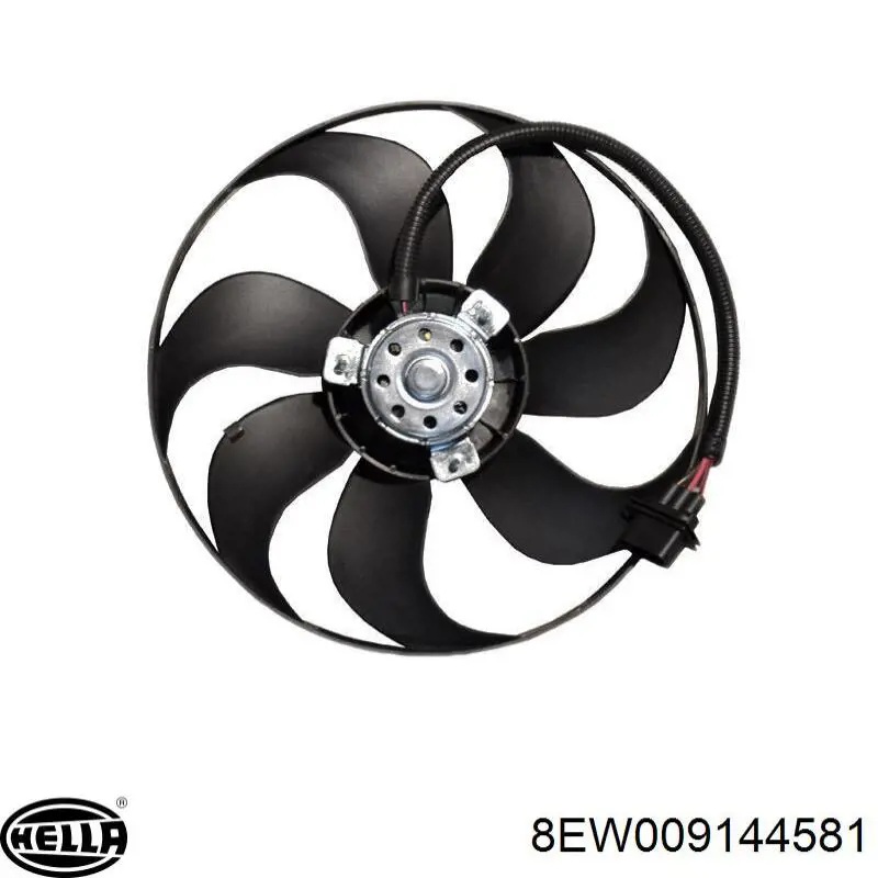 Ventilador de radiador HELLA 8EW009144581 precio, desde 71,15 EUR