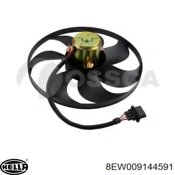Ventilador del motor 8EW009144591 HELLA