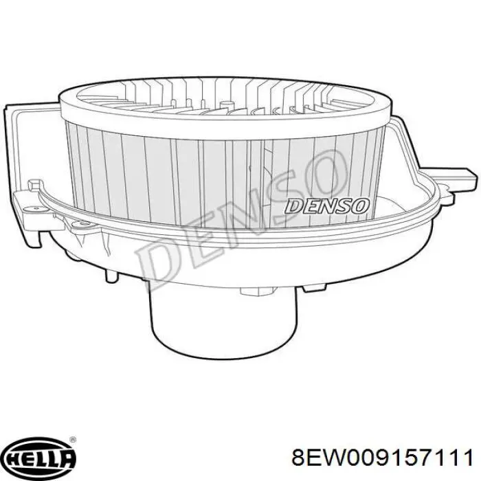 Ventilador habitáculo 6913NU2 Polcar