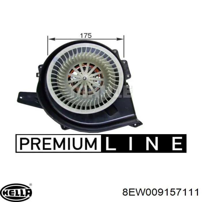 6913NU2 Polcar Ventilador de habitáculo