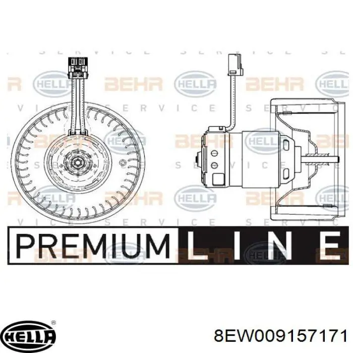 Ventilador de calefacción Bosch 0130101108 precio, desde 61,94 EUR