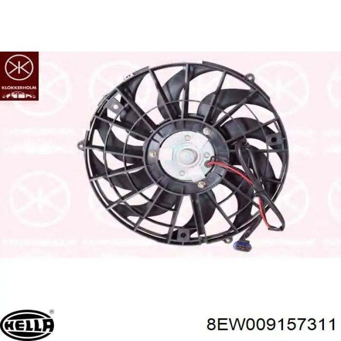 Comprar 90502181 Opel Ventilador eléctrico de aire acondicionado completo (motor y aspa)