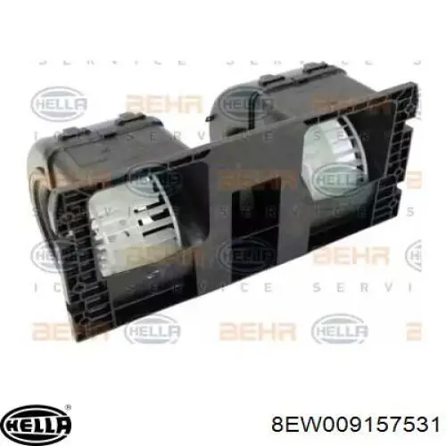 Ventilador de calefacción HELLA 8EW009157531 precio, desde 107,02 EUR