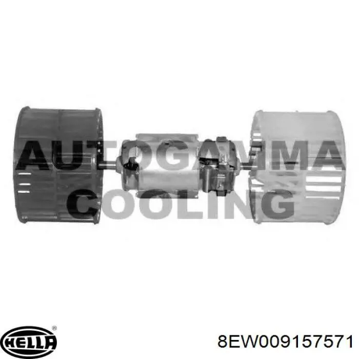 Motor de calefacción para BMW 3 (E30)