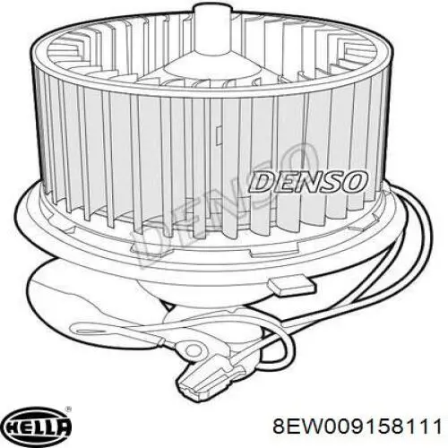 Ventilador interior TYC 5370006