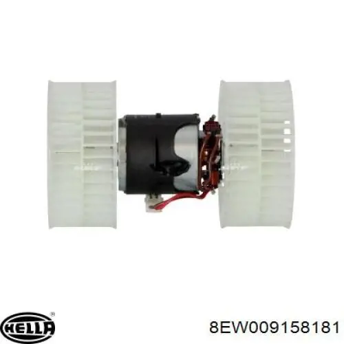 Ventilador habitáculo 8EW009158181 HELLA