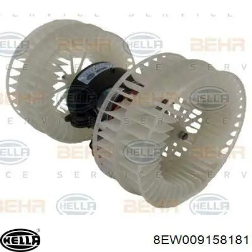 8EW009158181 HELLA Ventilador de habitáculo