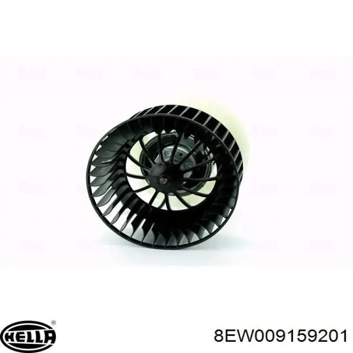 8EW009159201 HELLA motor eléctrico, ventilador habitáculo