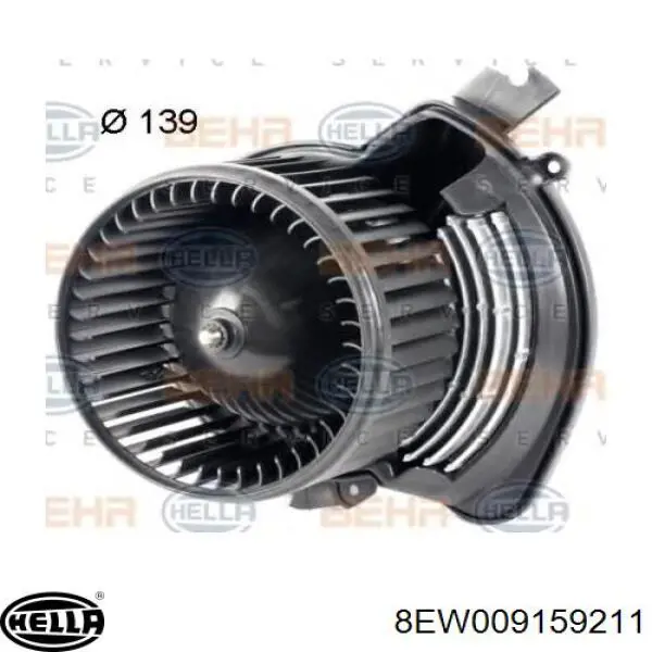 102957 Febi Ventilador de habitáculo