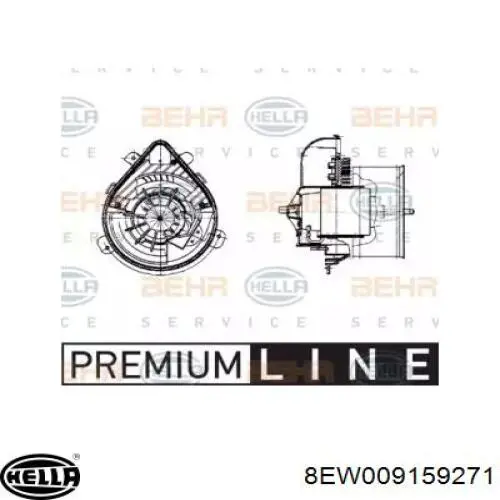 1401002180 Fiat/Alfa/Lancia Ventilador de habitáculo