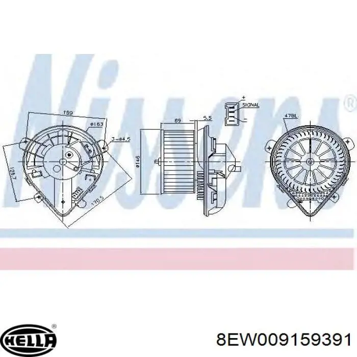 Comprar 644100 Peugeot/Citroen Motor de calefacción