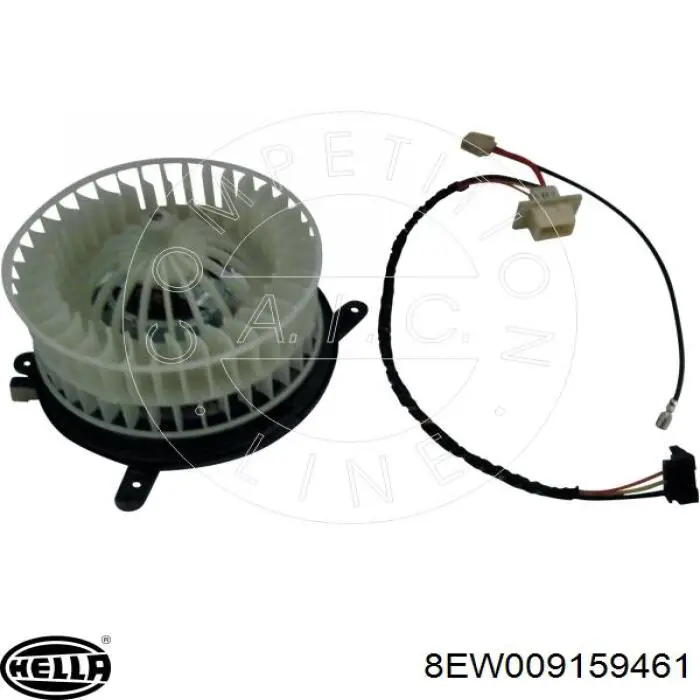 8EW009159461 HELLA Ventilador de habitáculo
