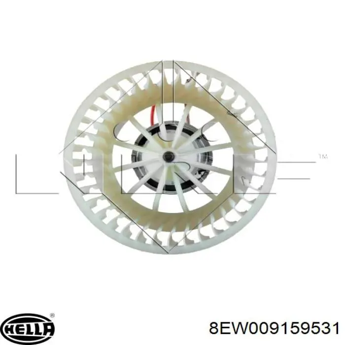 Ventilador habitáculo 34023 NRF