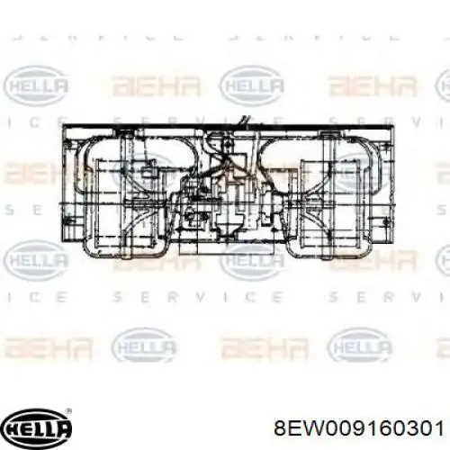 Ventilador habitáculo A0008206242 Mercedes