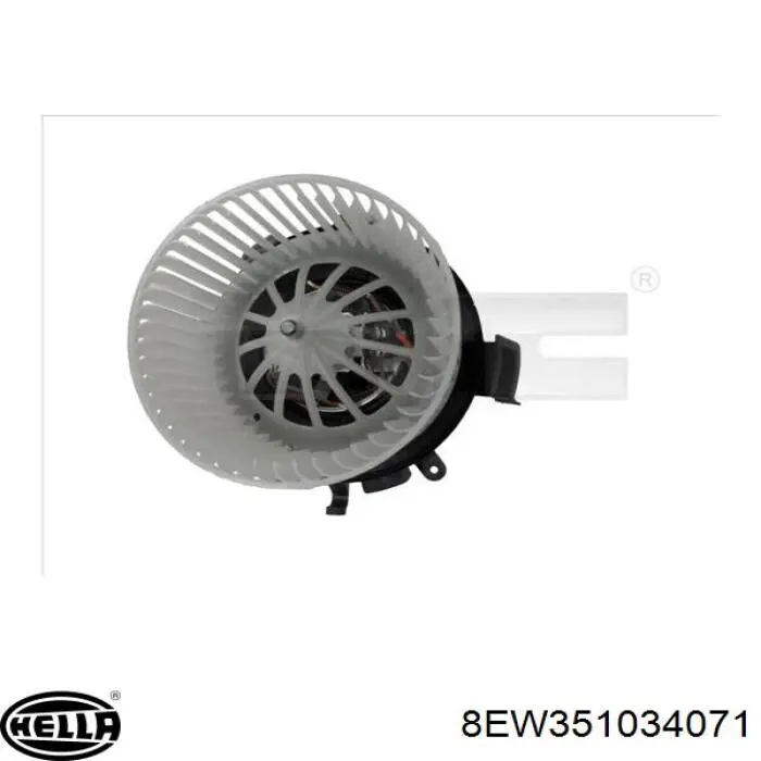 8EW351034071 HELLA Ventilador de habitáculo