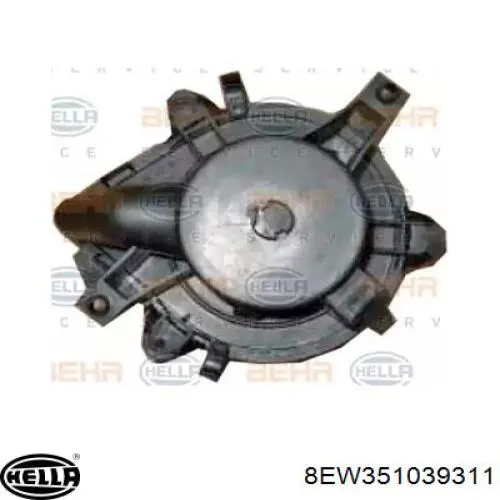 Ventilador habitáculo 3022NU1 Polcar