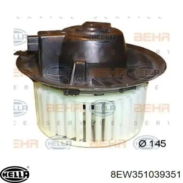 0046451865 Fiat/Alfa/Lancia motor eléctrico, ventilador habitáculo