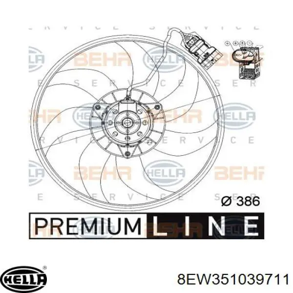Comprar DER20017 Denso Ventilador del motor