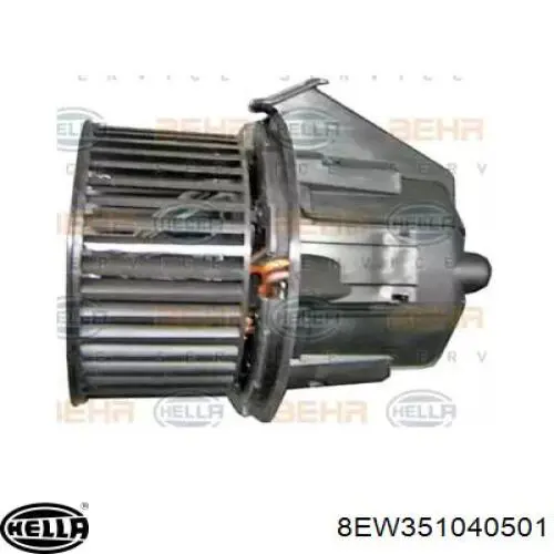 Motor de ventilador habitáculo para Citroen C3 (A51)