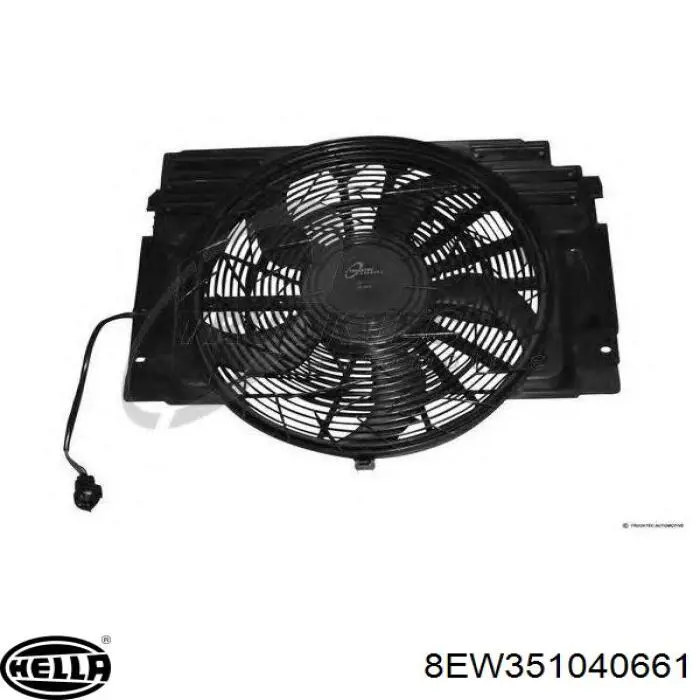 Difusor del radiador del aire acondicionado con ventilador y motor Polcar 205023W2 precio, desde 240,50 EUR