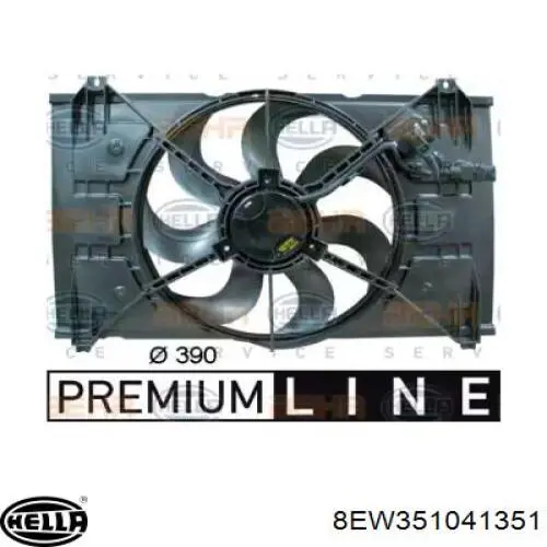 Comprar 253801G050 Hyundai/Kia Ventilador de radiador