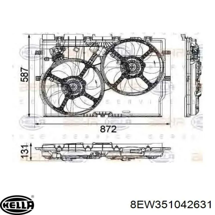 Ventilador, refrigeración motor NRF 47890 precio, desde 94,52 EUR