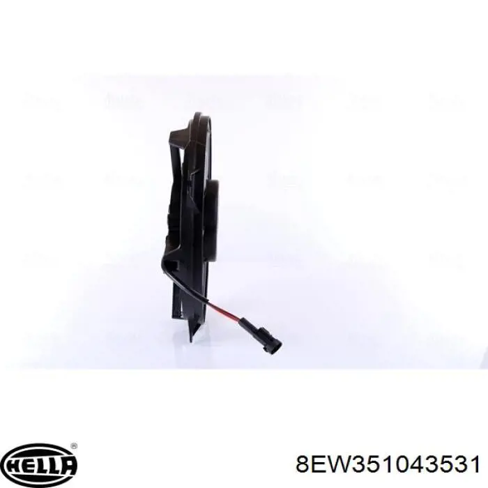 Ventilador de refrigeración del motor Jdeus EV210380