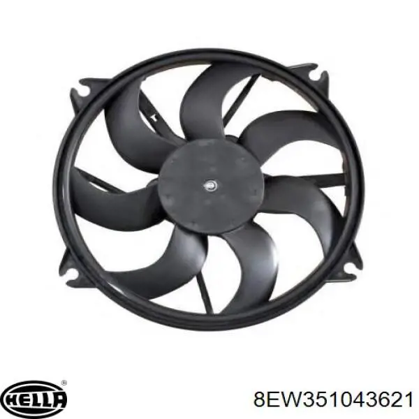 Ventilador de refrigeración del motor Dasis 068019N