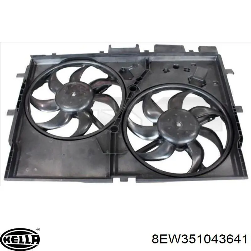 721518 Hans Pries (Topran) Electroventilador del motor
