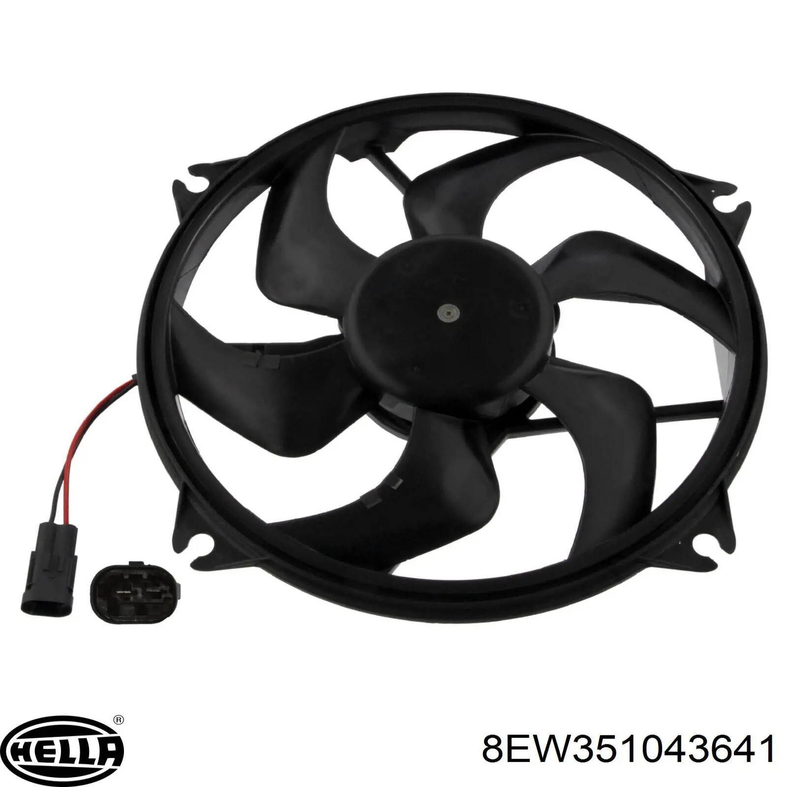 Ventilador del motor 721518 Hans Pries (Topran)