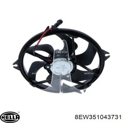 CFF288000P Mahle Original ventilador del motor