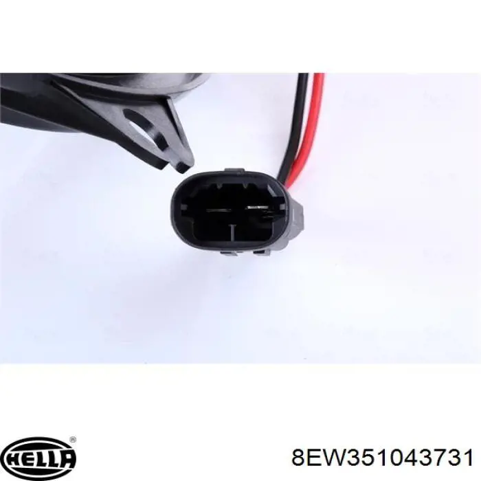 8EW351043731 HELLA Electroventilador del motor