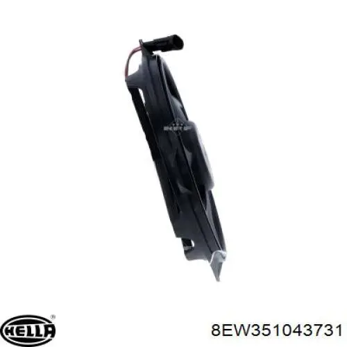 Ventilador de radiador HELLA 8EW351043731 precio, desde 93,59 EUR