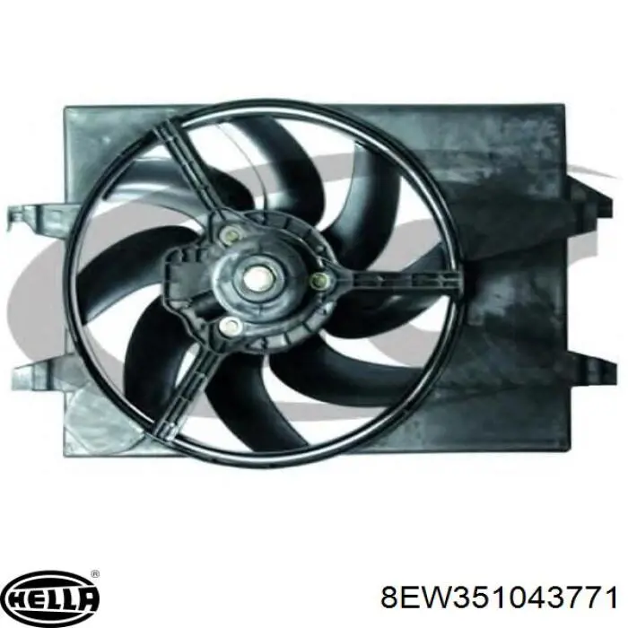 Ventilador de refrigeración Ford 1495674