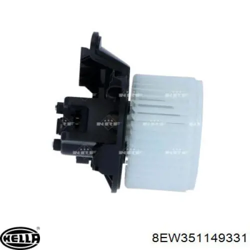 Motor eléctrico, ventilador habitáculo Opel Corsa X12