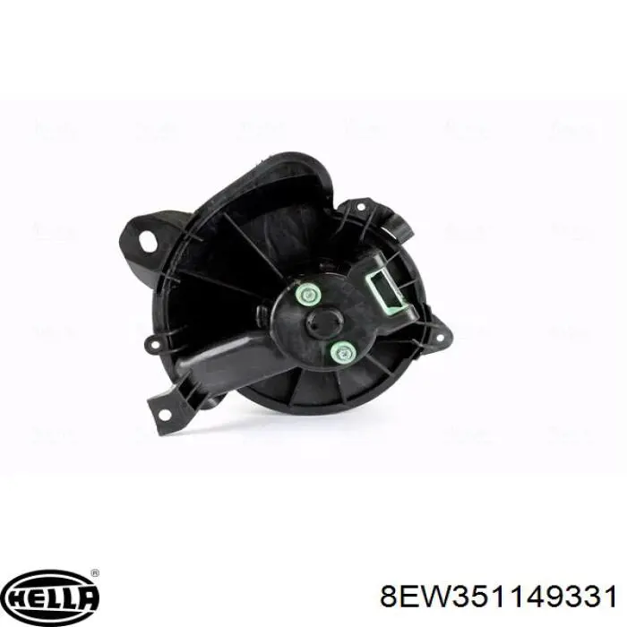 Motor eléctrico, ventilador habitáculo Opel Corsa X12