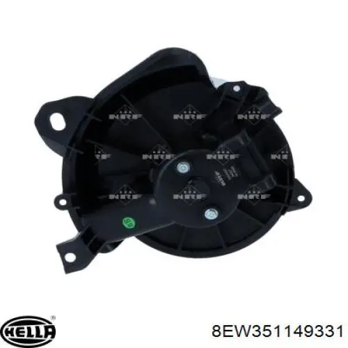 Motor eléctrico, ventilador habitáculo Opel Corsa X12