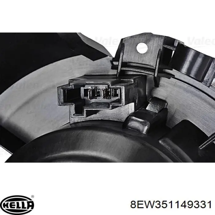 Motor eléctrico, ventilador habitáculo Opel Corsa X12