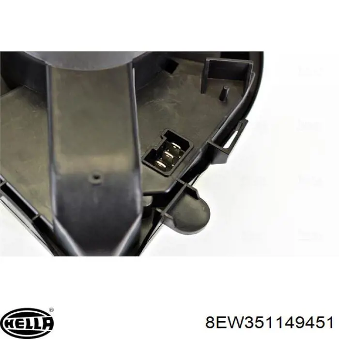 599128800 Peugeot/Citroen Ventilador de habitáculo