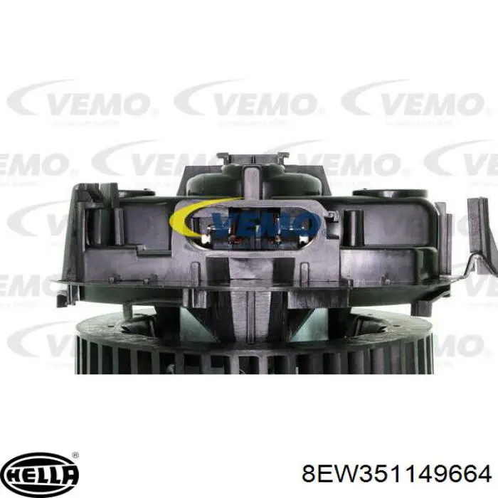 7790086 Kamoka Ventilador de habitáculo