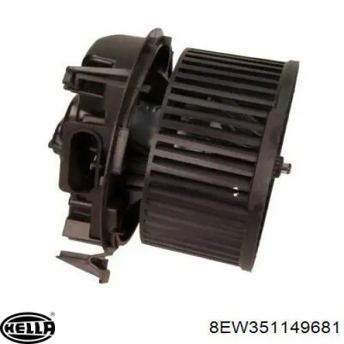 Ventilador habitáculo 2707NU1 Polcar