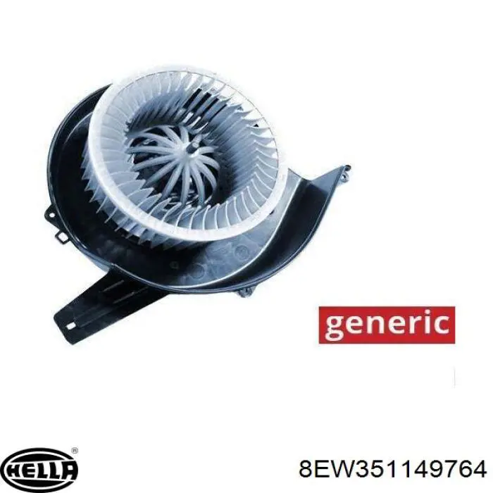 Ventilador habitáculo 2761400QAC Nissan/Infiniti