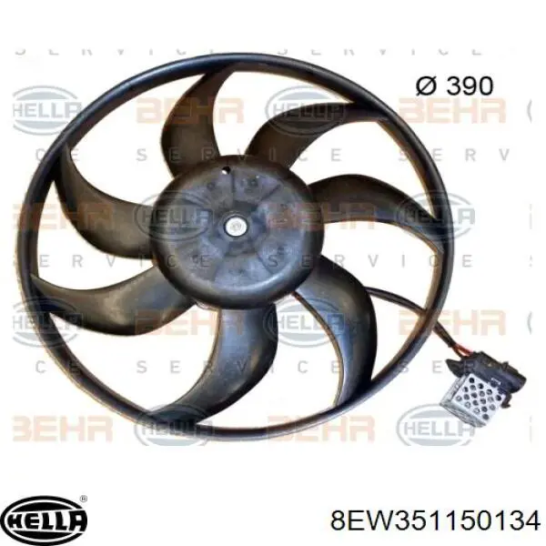 0130303299 Bosch ventilador del motor