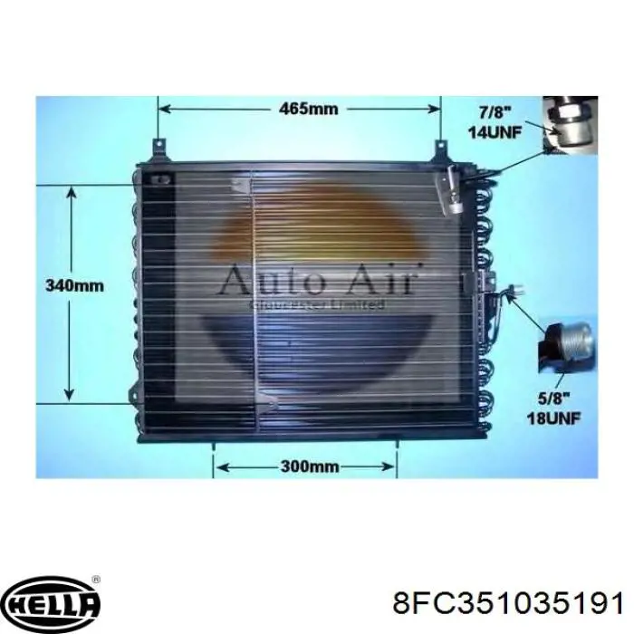 Aire acondicionado capacitor Mercedes A1248301370 precio, desde 117,98 EUR