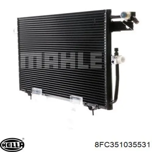 Condensador aire acondicionado 0030160004 Depo/Loro/Abakus