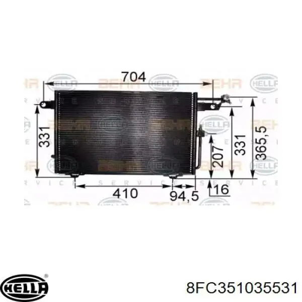 Aire acondicionado capacitor Depo/Loro/Abakus 0030160004 precio, desde 60,98 EUR