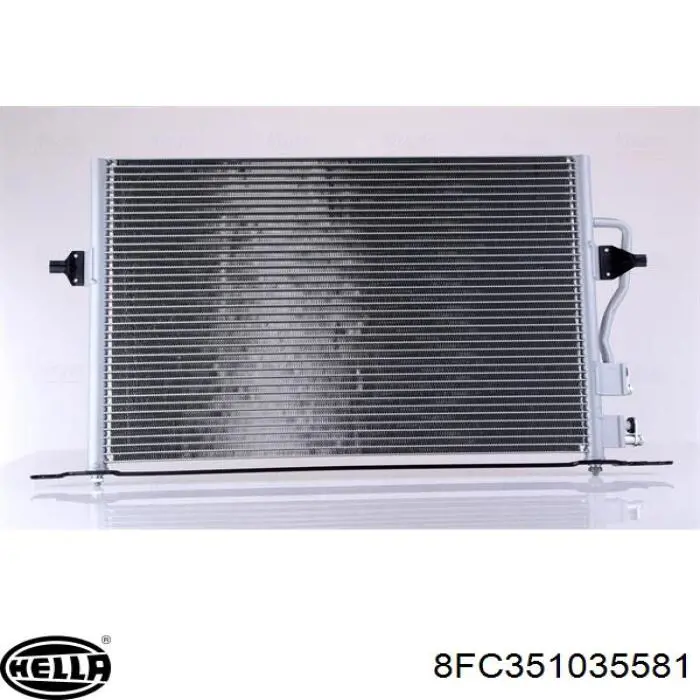 8FC351035581 HELLA condensador aire acondicionado