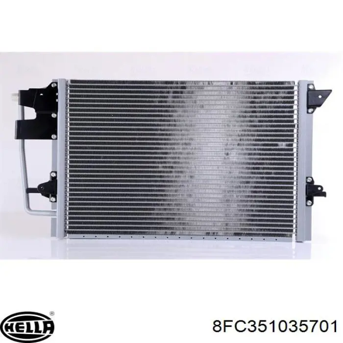 Radiador de aire acondicionado para Ford Escort (GAL)