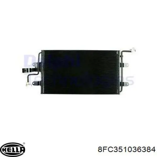 Comprar 1J0820411 VAG Condensador de aire acondicionado