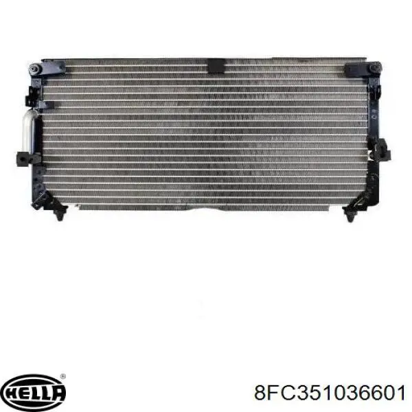 Radiador de aire acondicionado para Toyota Land Cruiser 80 J8